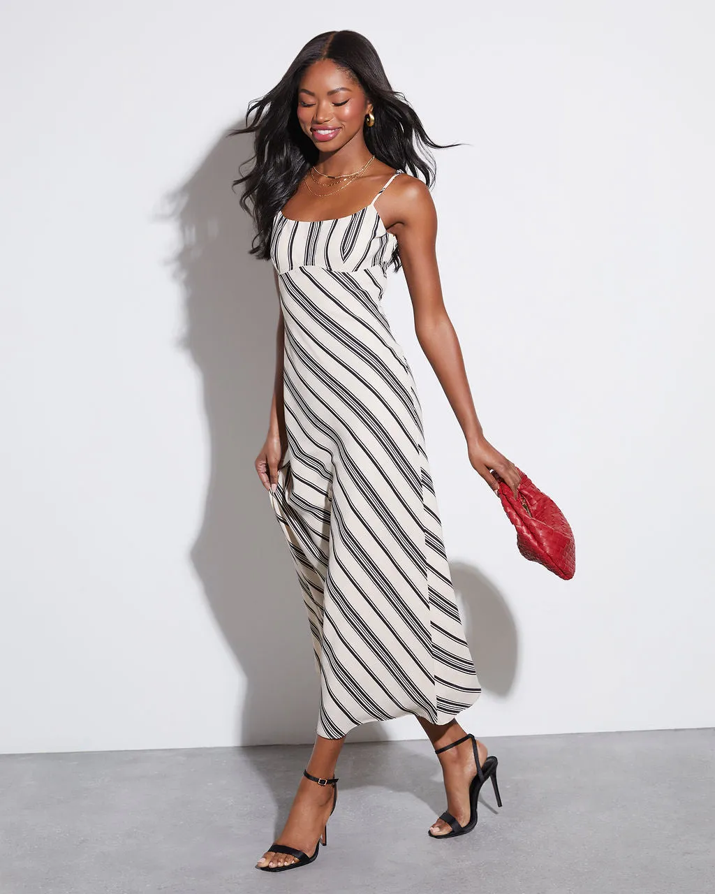 Rhoda Striped Maxi Dress sold by Vici product image thumbnail 2