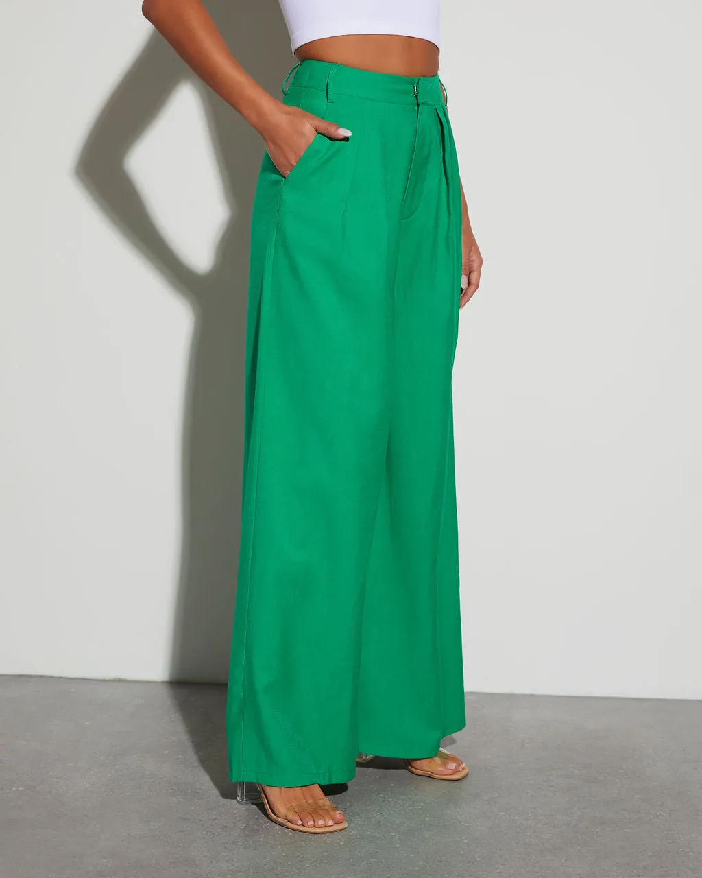 Charlie Wide Leg Trouser Pants sold by Vici product image thumbnail 3