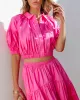 Sunny Meadow Crop Top sold by Vici