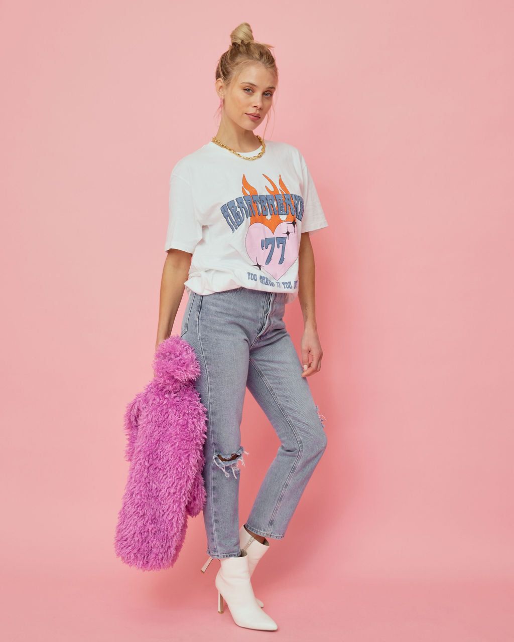 You Break It You Buy It Cotton Tee sold by Vici product image thumbnail 5