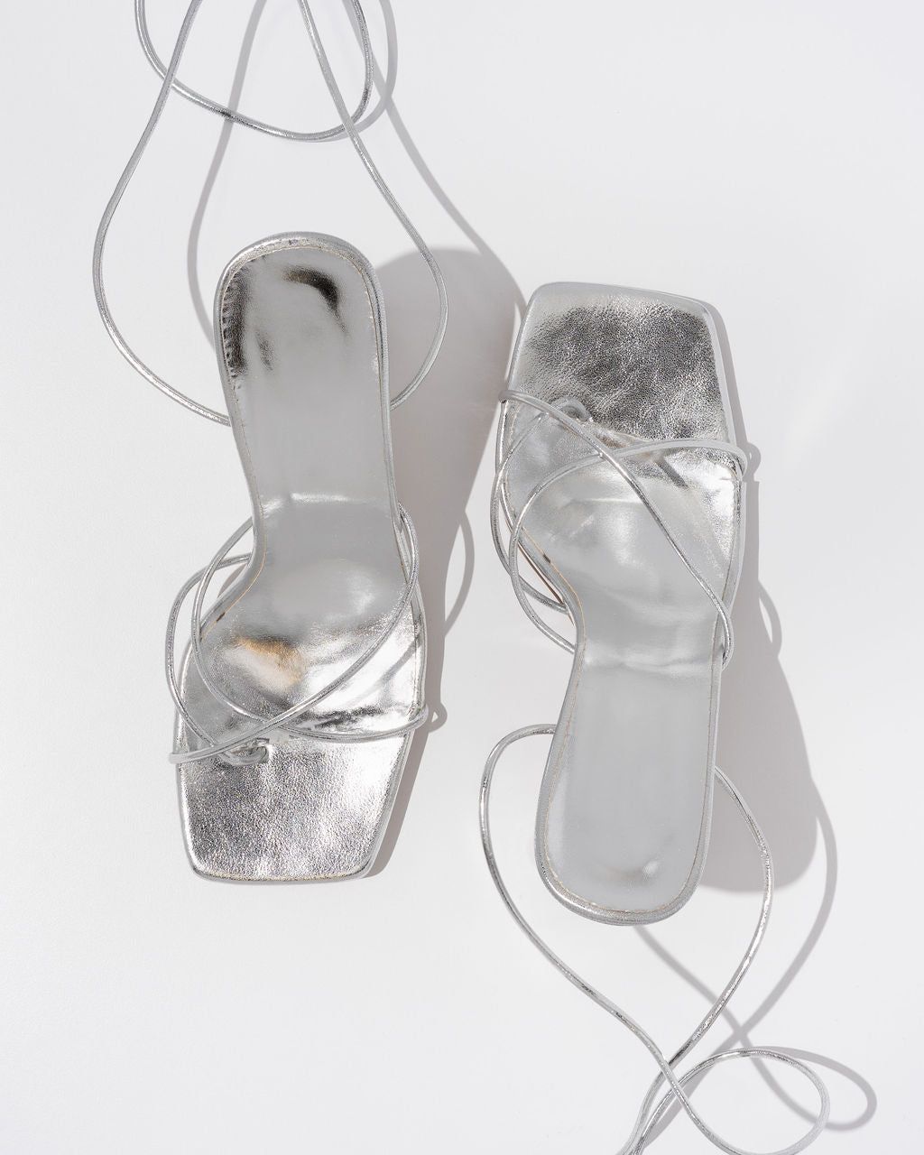 Circa Strappy Metallic Heels sold by Vici product image thumbnail 4