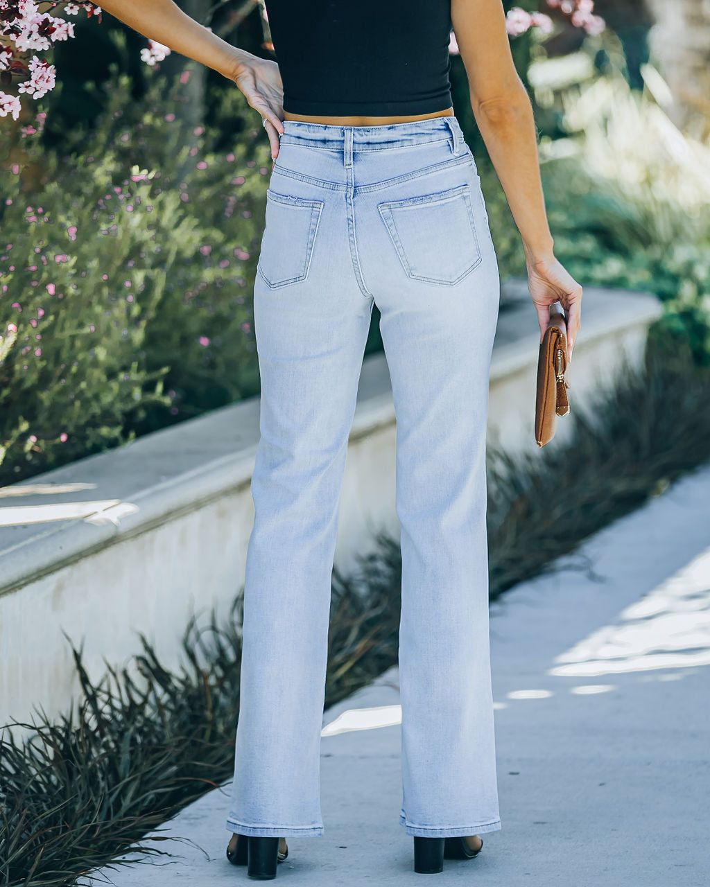 Vivi High Rise 90s Flare Denim - FINAL SALE sold by Vici product image thumbnail 2