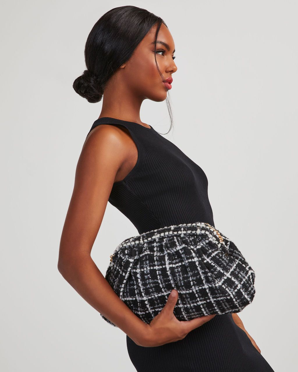 Arnette Tweed Clutch sold by Vici product image thumbnail 3