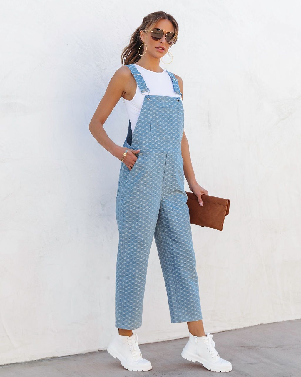 Billion Hearts Denim Jumpsuit sold by Vici product image thumbnail 5