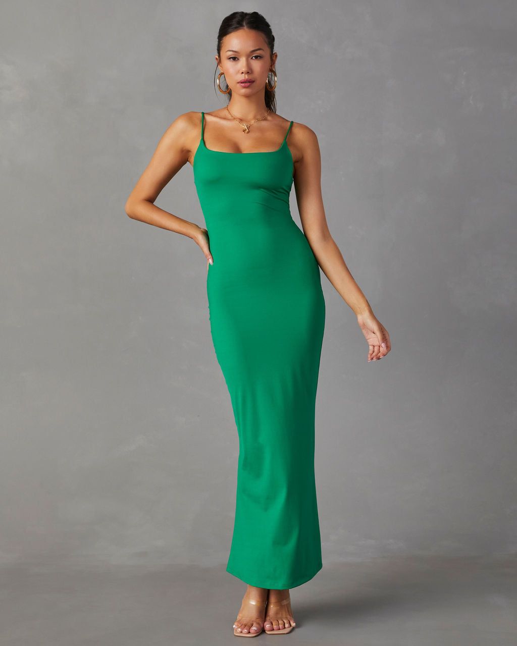 Make An Entrance Bodycon Maxi Dress sold by Vici product image thumbnail 4