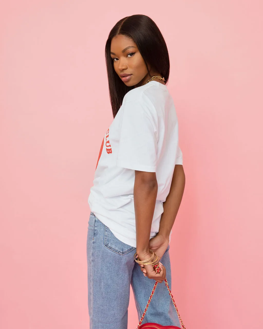 Lonely Hearts Club Cotton Tee sold by Vici product image thumbnail 4