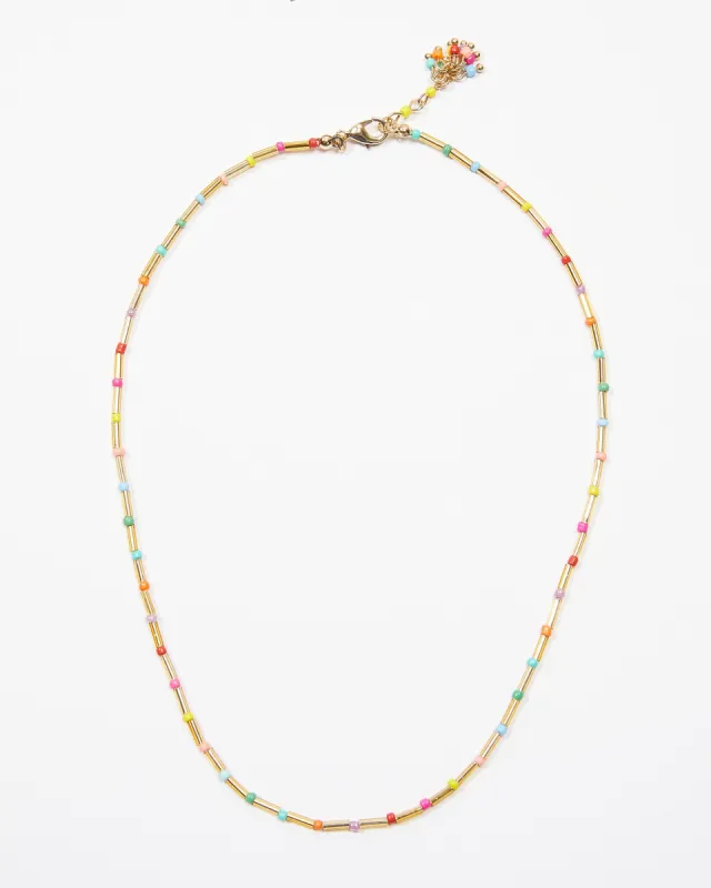 Flutterby Beaded Necklace made by Vici
