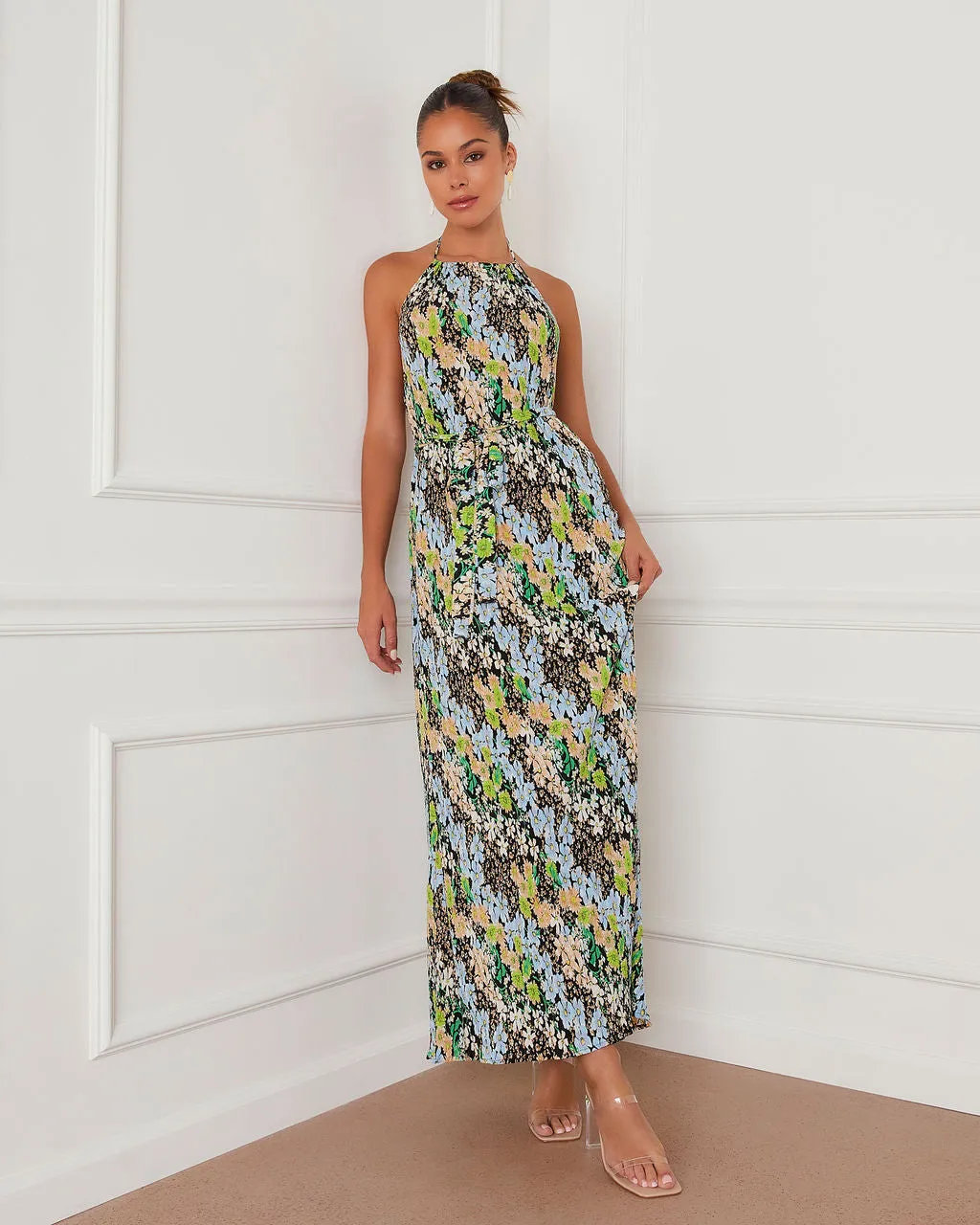 Essence Belted Maxi Dress sold by Vici