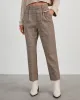 Benson Plaid Straight Leg Trouser Pants sold by Vici