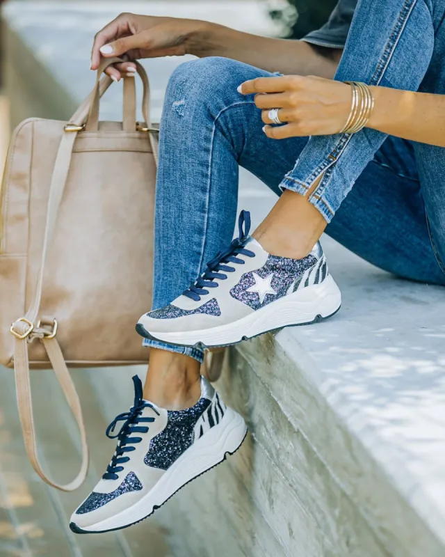 Autumn Glitter Running Sole Sneaker - FINAL SALE sold by Vici
