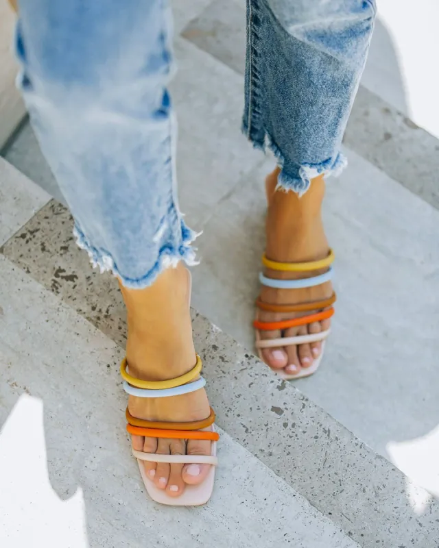 Joyful Strappy Heeled Sandal sold by Vici