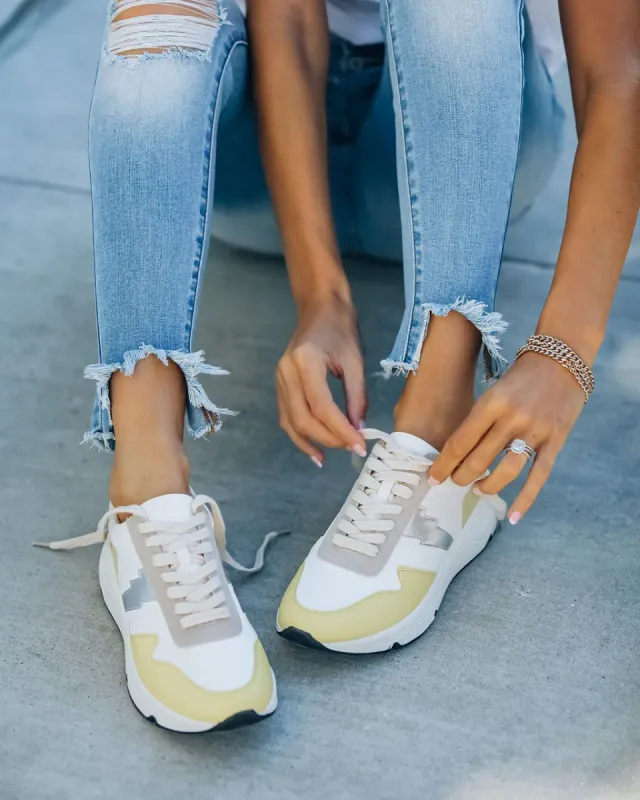 Sunrise Running Sole Sneaker sold by Vici