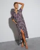 Demie Short Sleeve Maxi Dress sold by Vici