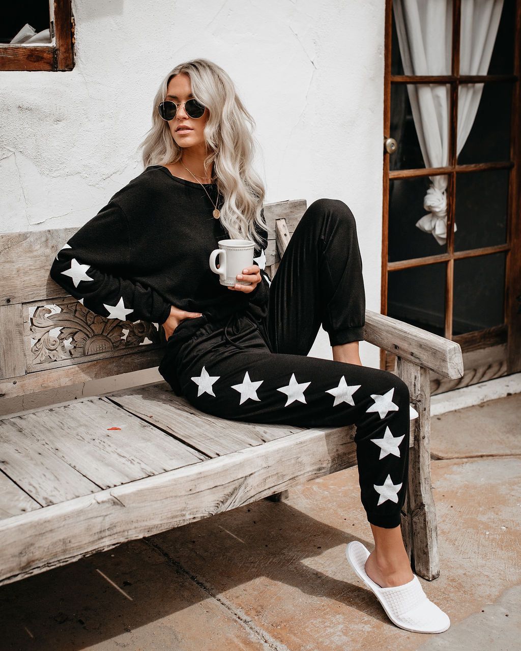 You'll Be A Star Knit Joggers - FINAL SALE sold by Vici product image thumbnail 4
