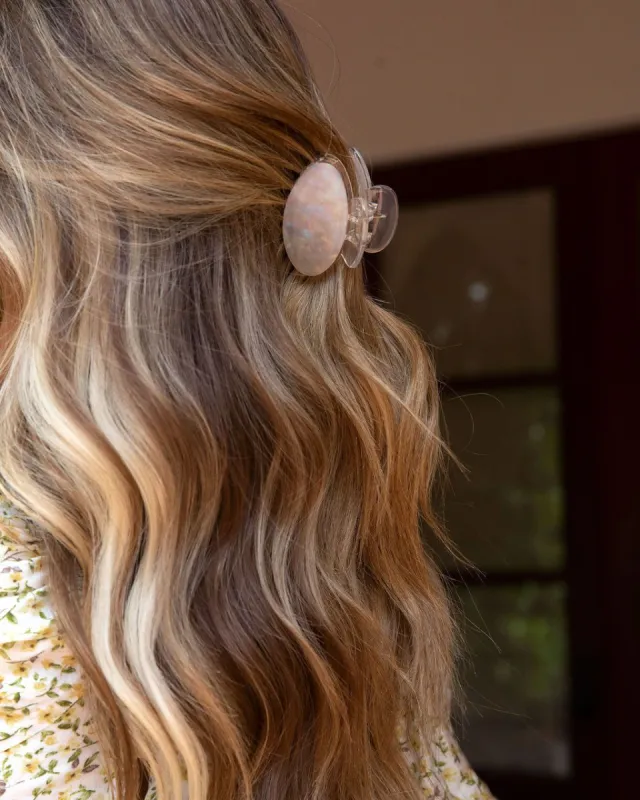 Priscilla Tortoise Hair Clip - Ivory - LAST CHANCE sold by Vici