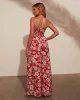 Willa Floral Print Wide Leg Jumpsuit sold by Vici