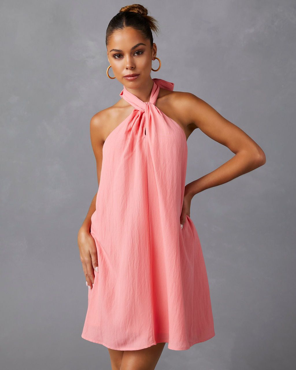 Kaliani Halter Mini Dress sold by Vici product image thumbnail 5