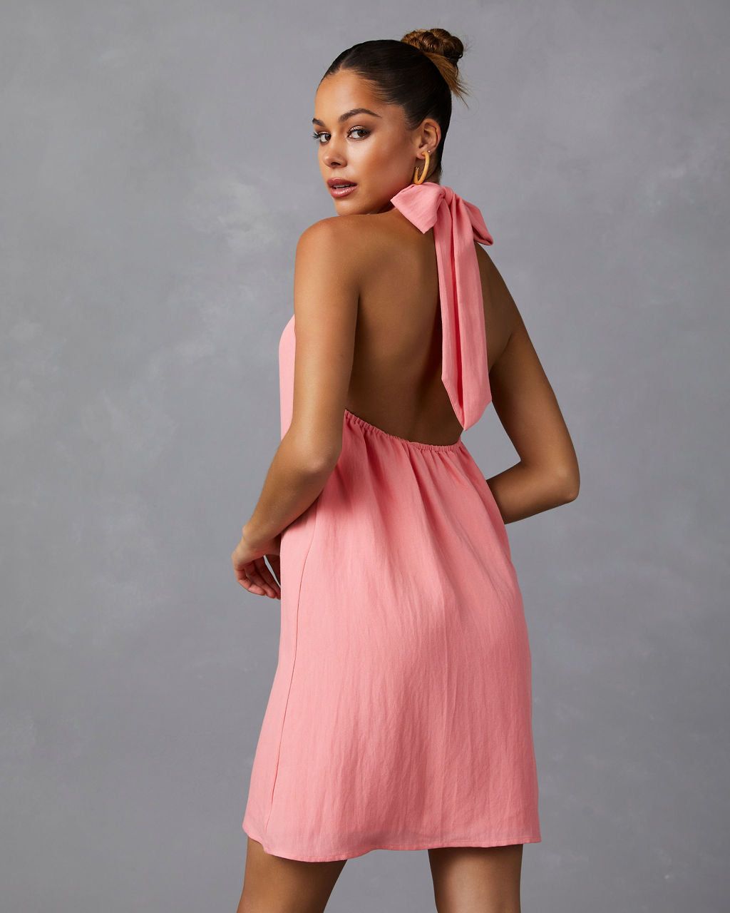 Kaliani Halter Mini Dress sold by Vici product image thumbnail 2