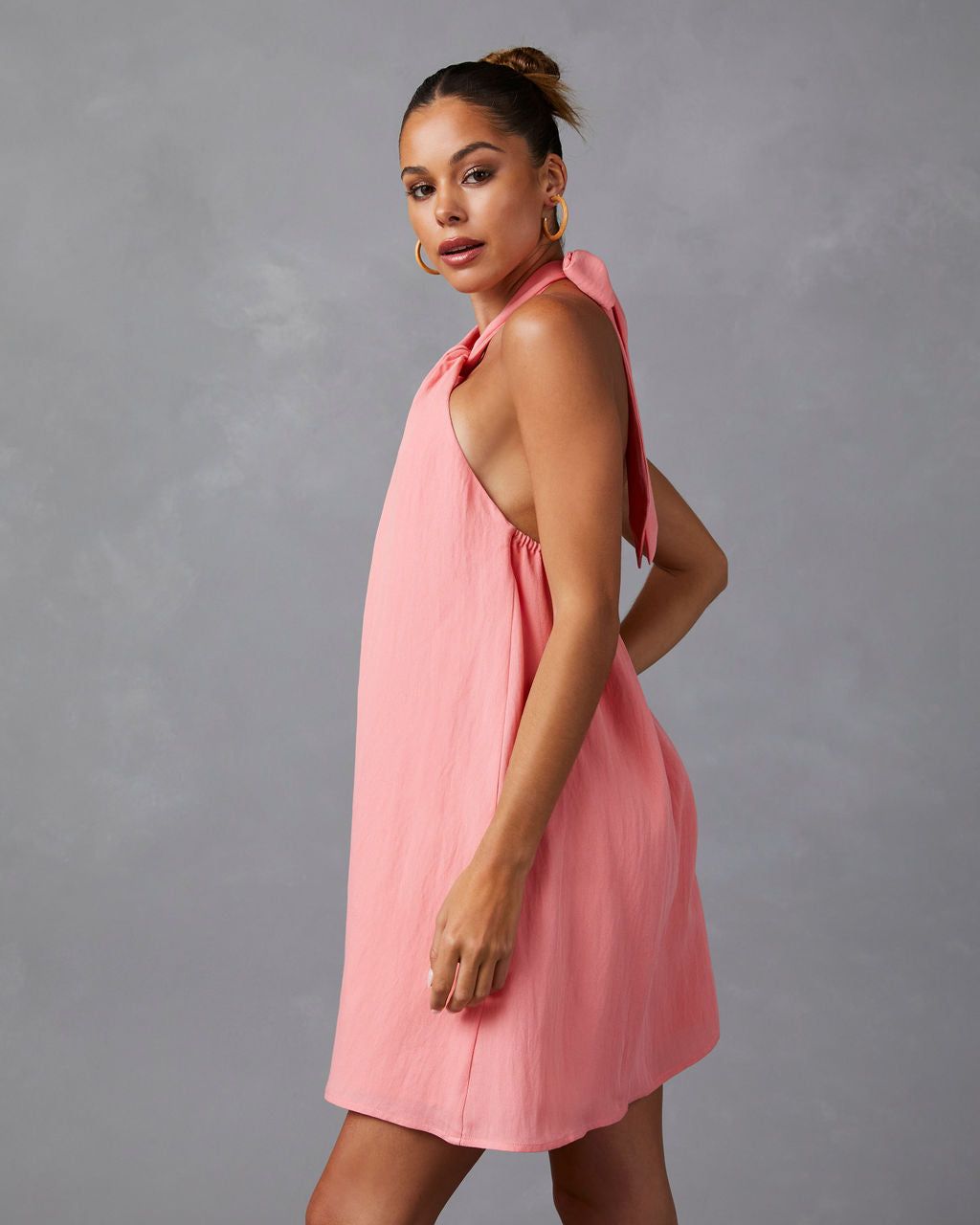 Kaliani Halter Mini Dress sold by Vici product image thumbnail 4