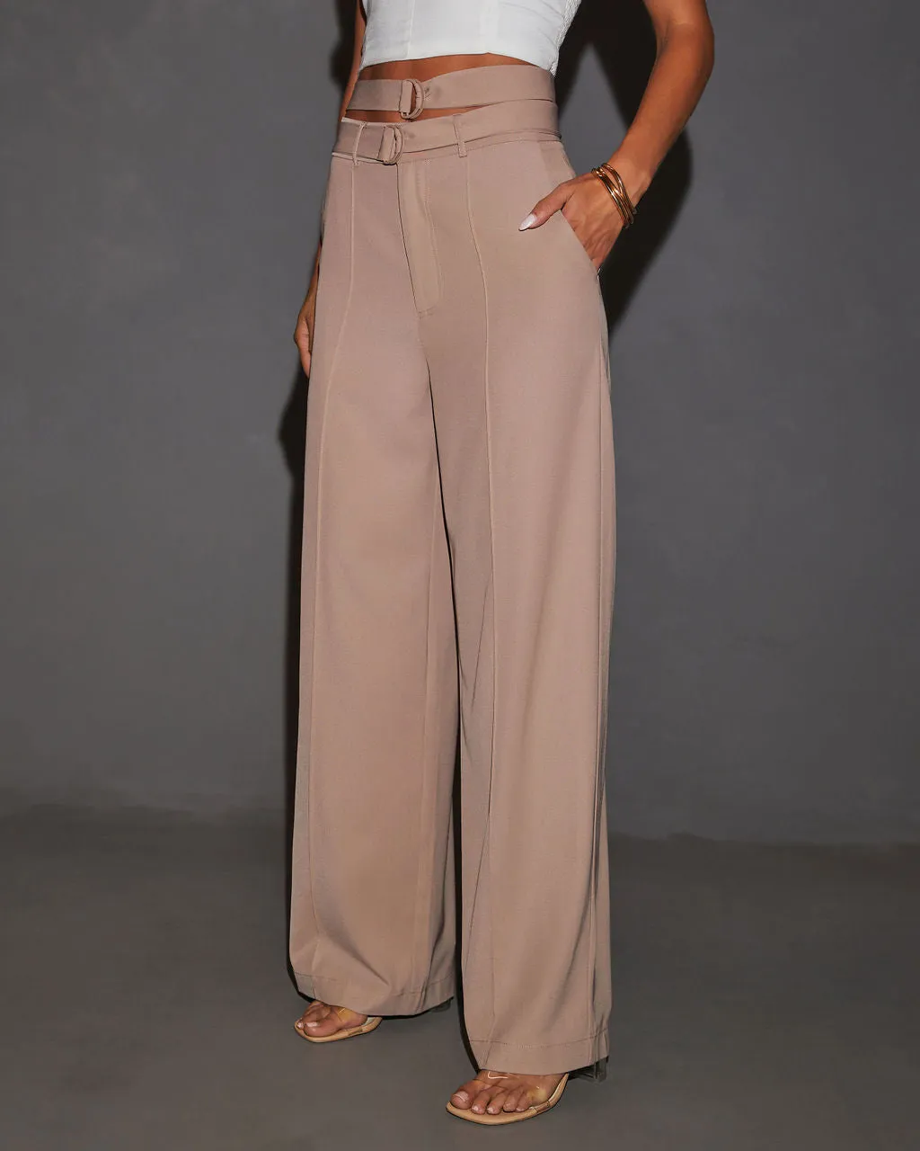 Juliana Double Belted Trouser Pants sold by Vici product image thumbnail 3