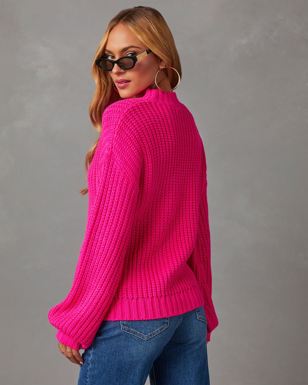 Rossi Cable Knit Sweater sold by Vici product image thumbnail 5