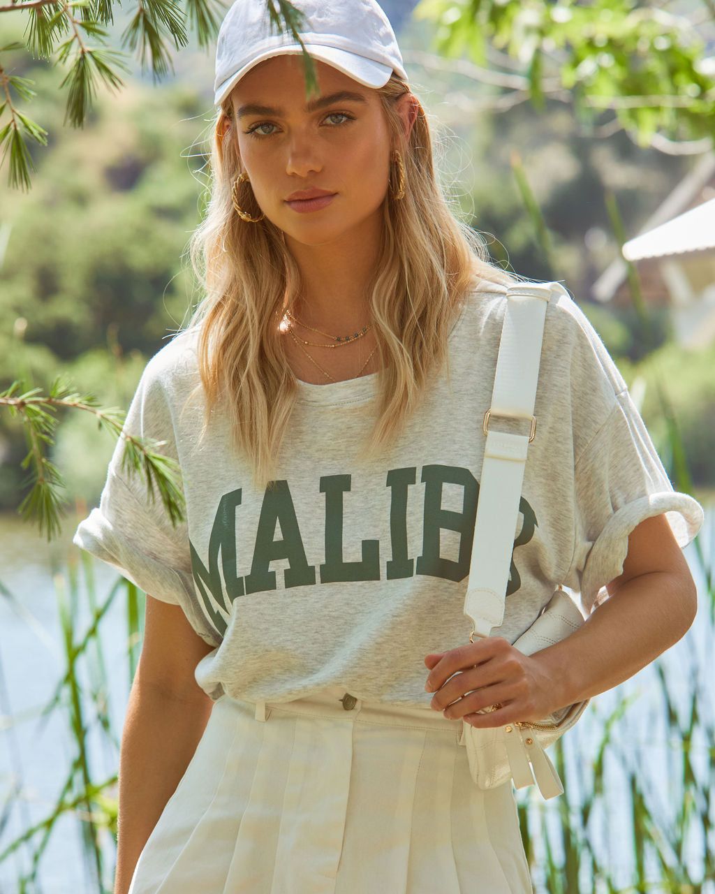 malibu-cotton-crop-tee-1 sold by Vici product image thumbnail 2