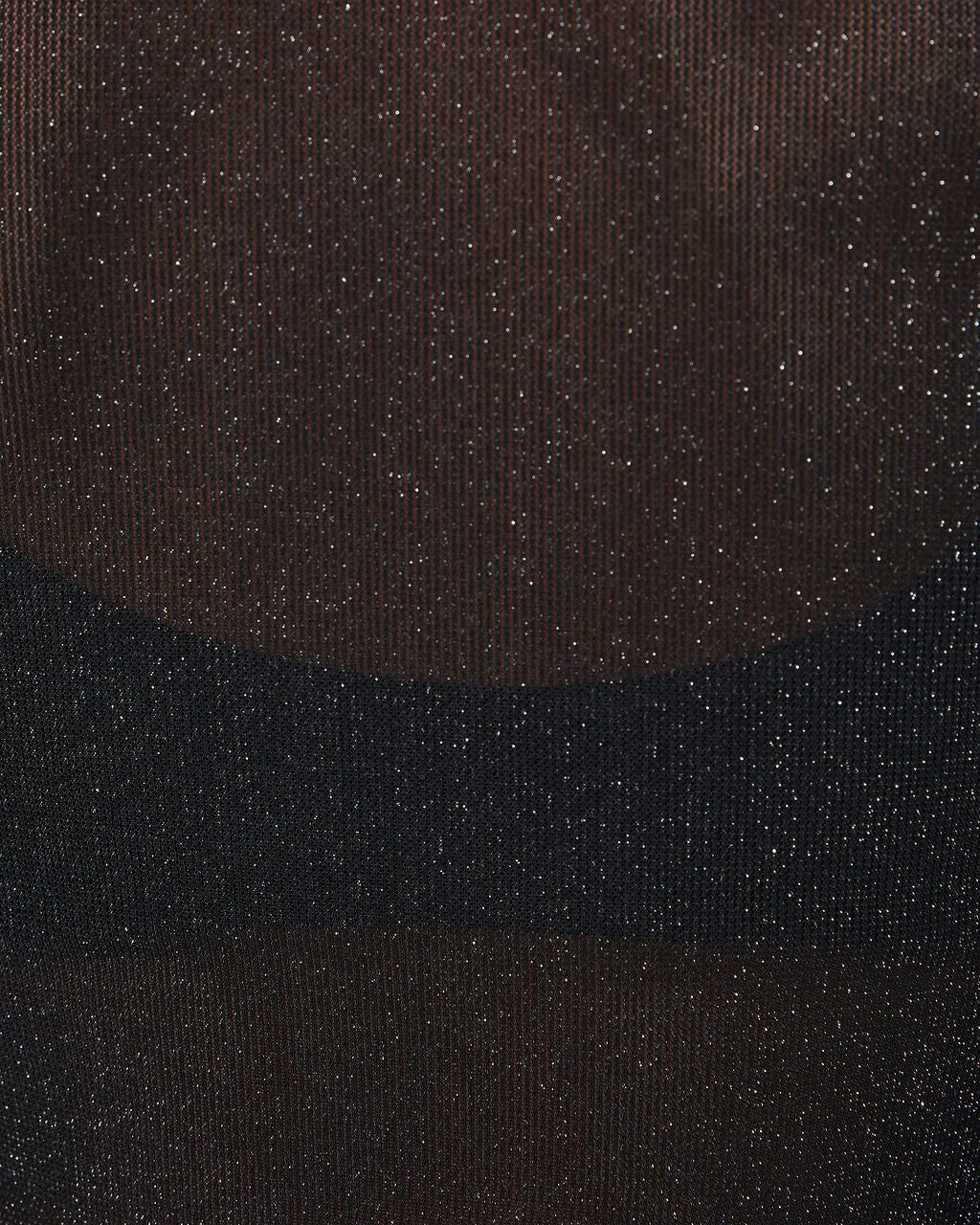 Nightfall Mock Neck Long Sleeve Top - Black sold by Vici product image thumbnail 5