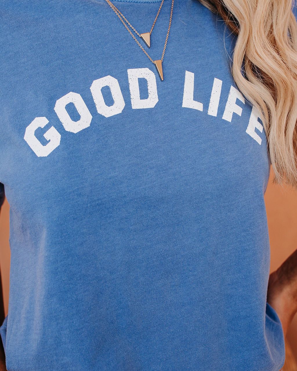 Its A Good Life Cotton Tee - FINAL SALE sold by Vici product image thumbnail 4