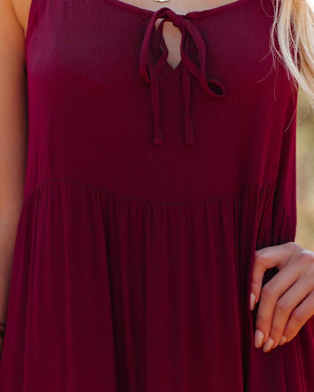 In Harmony Tiered Maxi Dress - FINAL SALE sold by Vici product image thumbnail 4