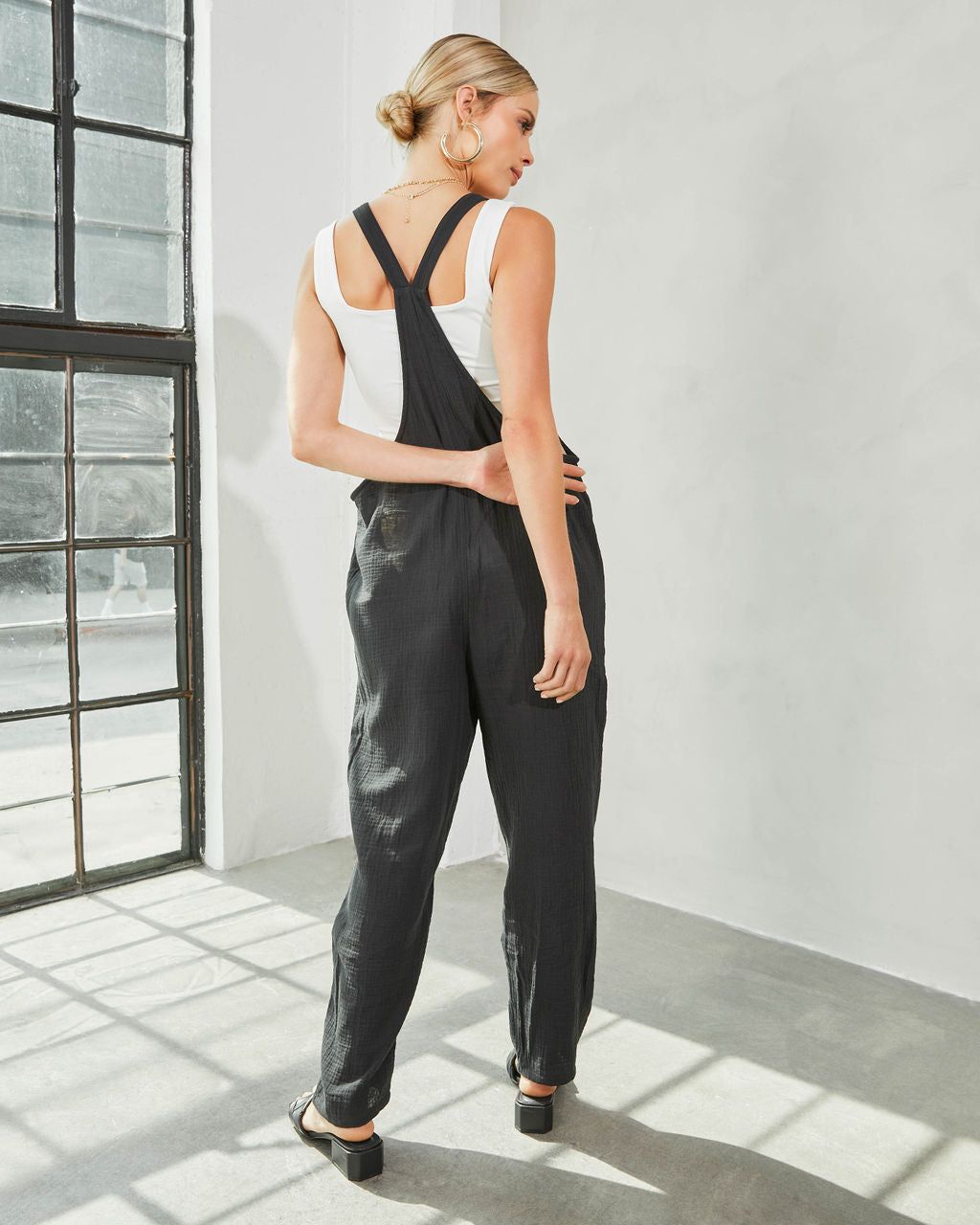 Gwendolyn Pocketed Overalls sold by Vici product image thumbnail 2