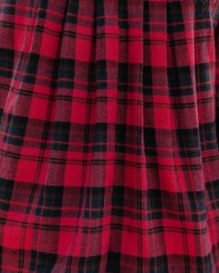 Julien Cotton Plaid Babydoll Top sold by Vici