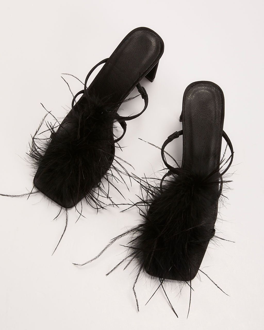 Billini Kayden Satin Feather Heels sold by Vici product image thumbnail 4