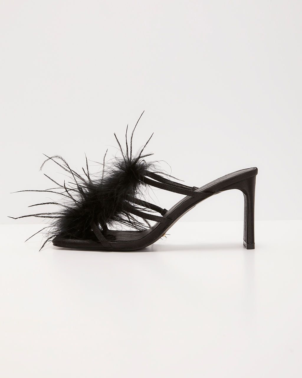Billini Kayden Satin Feather Heels sold by Vici product image thumbnail 3