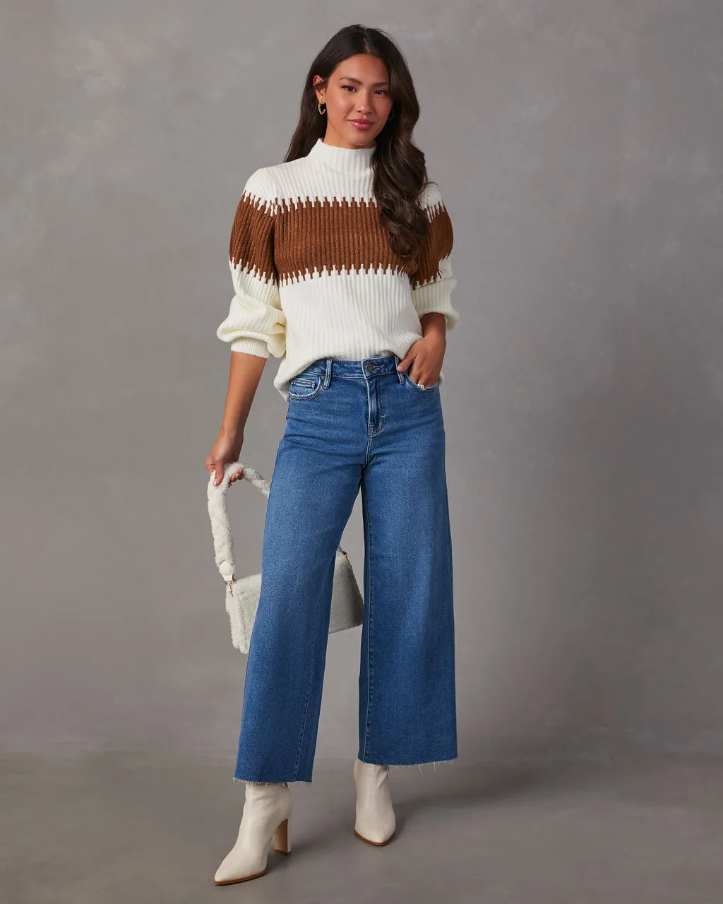 Hot Cocoa Please Knit Pullover Sweater sold by Vici product image thumbnail 2