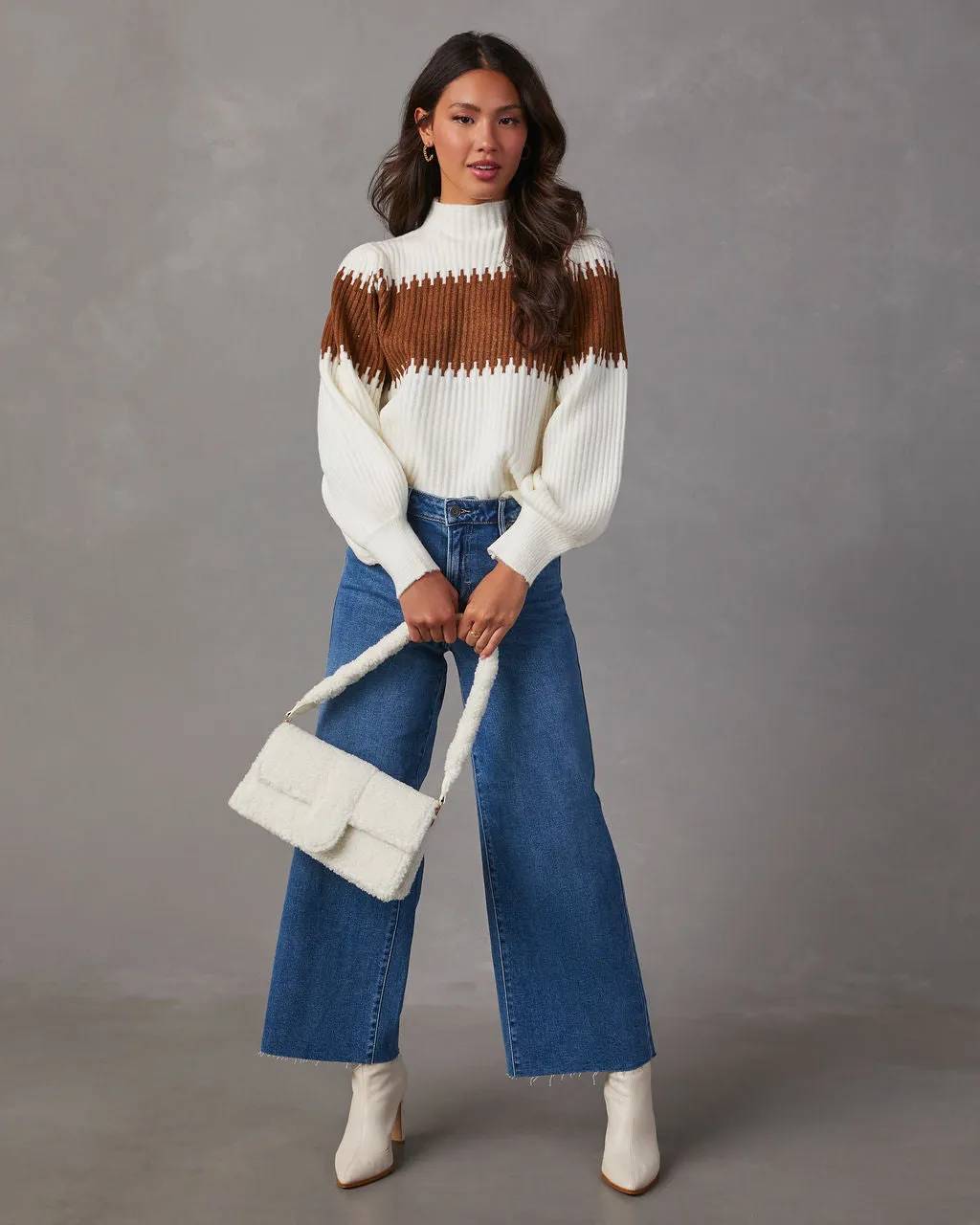 Hot Cocoa Please Knit Pullover Sweater sold by Vici product image thumbnail 5
