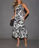 Malakai Tropical Print Midi Dress sold by Vici