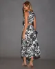 Malakai Tropical Print Midi Dress sold by Vici