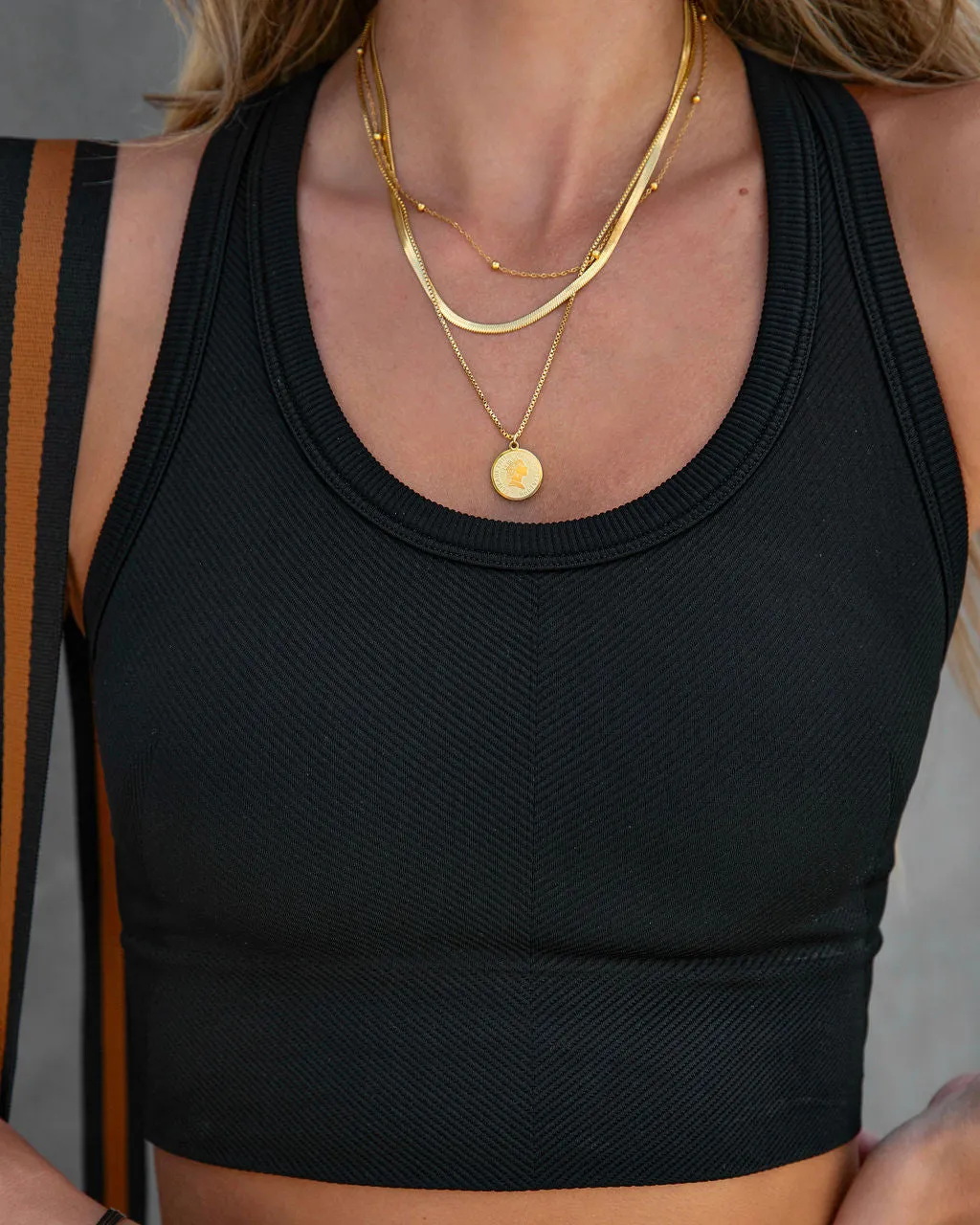 Spanx Seamless Sculpt Chevron Ribbed Longline Medium sold by Vici product image thumbnail 4