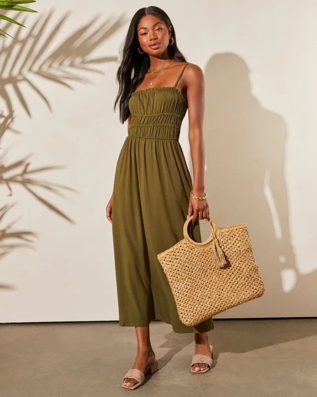 Emoto Pocketed Maxi Dress sold by Vici