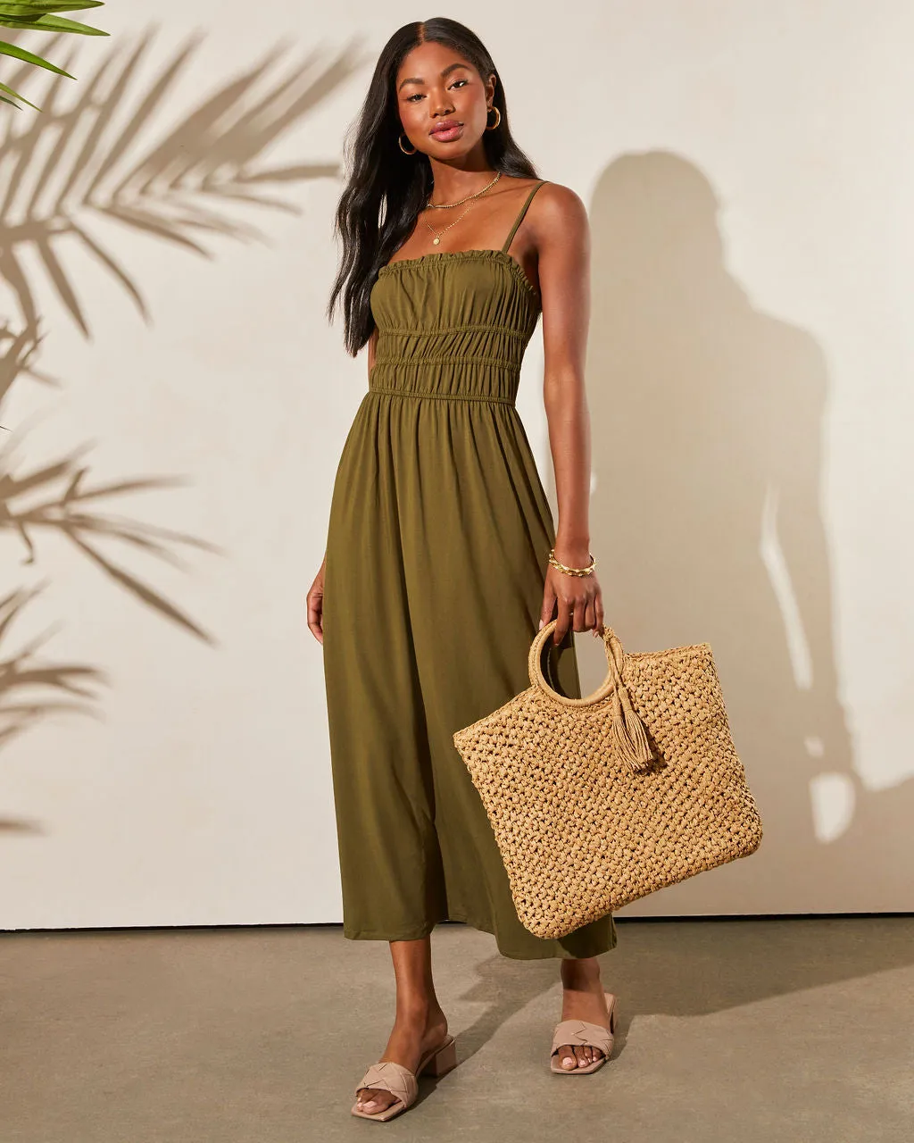 Emoto Pocketed Maxi Dress sold by Vici