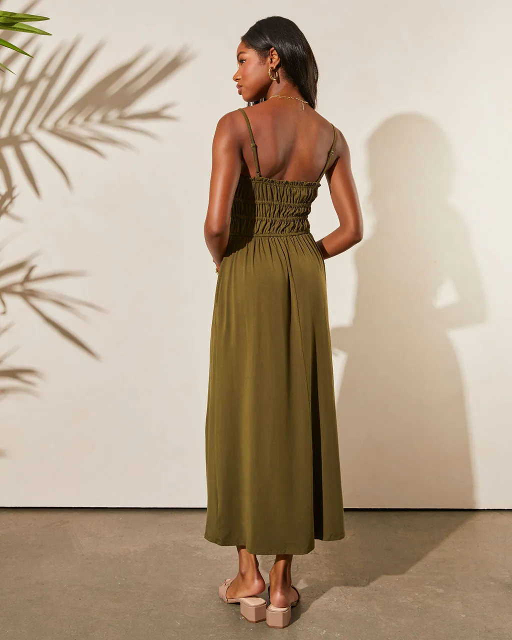 Emoto Pocketed Maxi Dress sold by Vici product image thumbnail 5