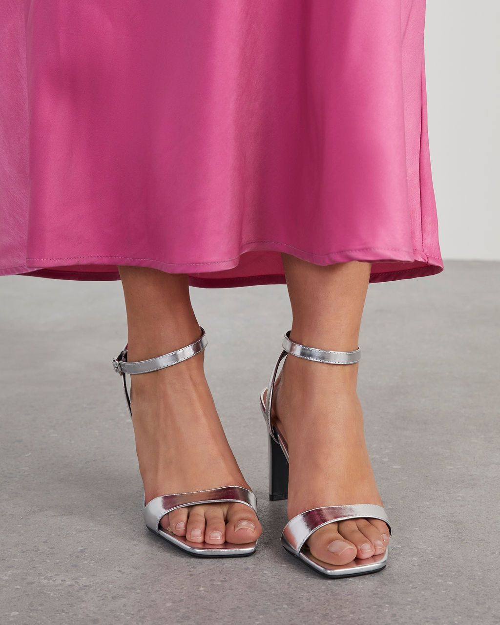 Weisz Heels - Metallic Silver - SALE sold by Vici product image thumbnail 5