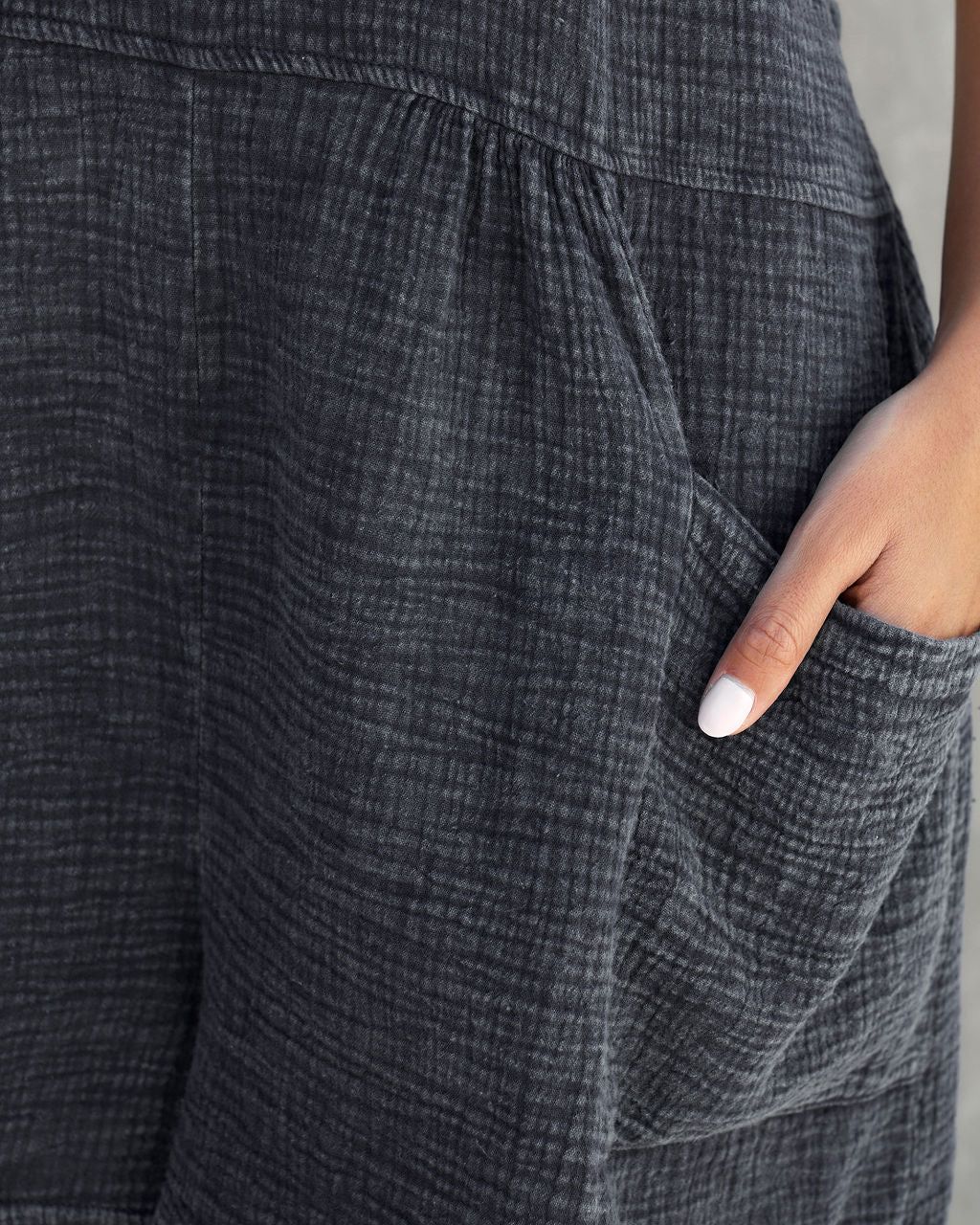 Sheridan Pocketed Mineral Wash Overalls - Black - FINAL SALE sold by Vici product image thumbnail 5