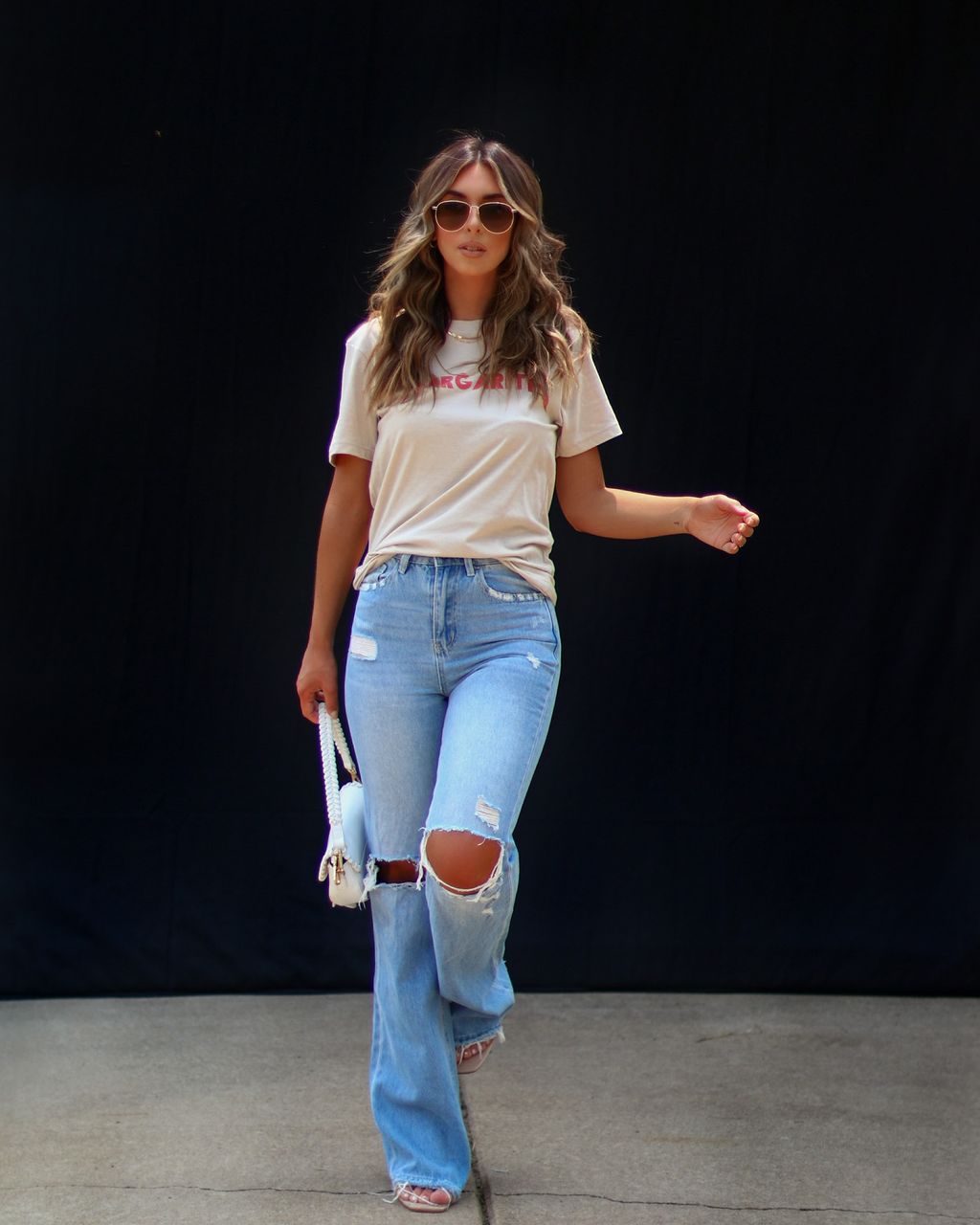 Kiss Margarita Cotton Blend Tee - FINAL SALE sold by Vici product image thumbnail 4