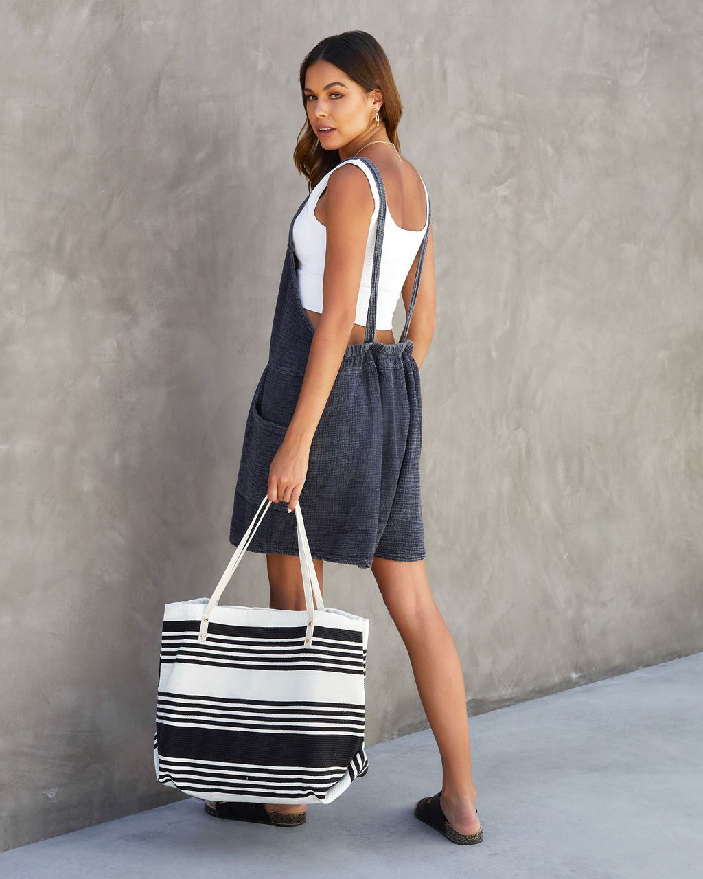 Sheridan Pocketed Mineral Wash Overalls - Black - FINAL SALE sold by Vici product image thumbnail 2