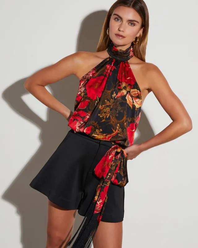 Maeve Halter Neck Bodysuit sold by Vici