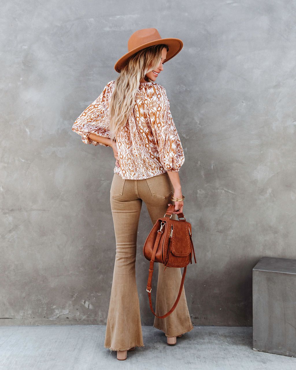 Wynnona Printed Lightweight Blouse sold by Vici product image thumbnail 2