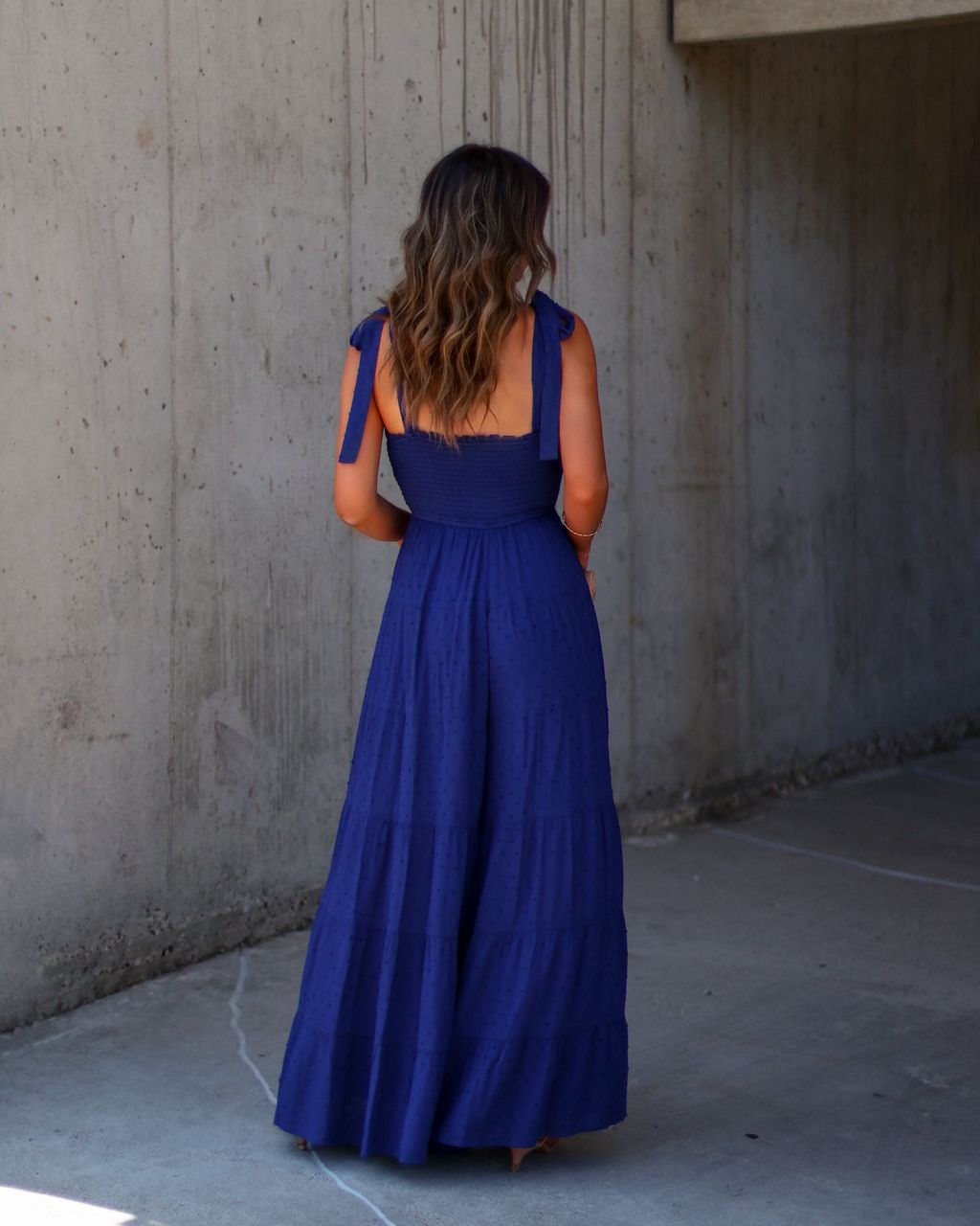 Latana Smocked Tiered Jumpsuit sold by Vici product image thumbnail 2