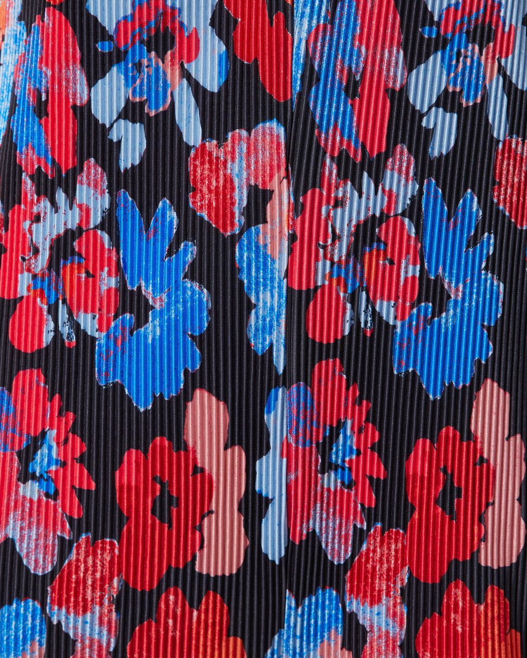 Mayfair Plisse Sleeveless Floral Jumpsuit - Red/Multi - FINAL SALE sold by Vici product image thumbnail 3