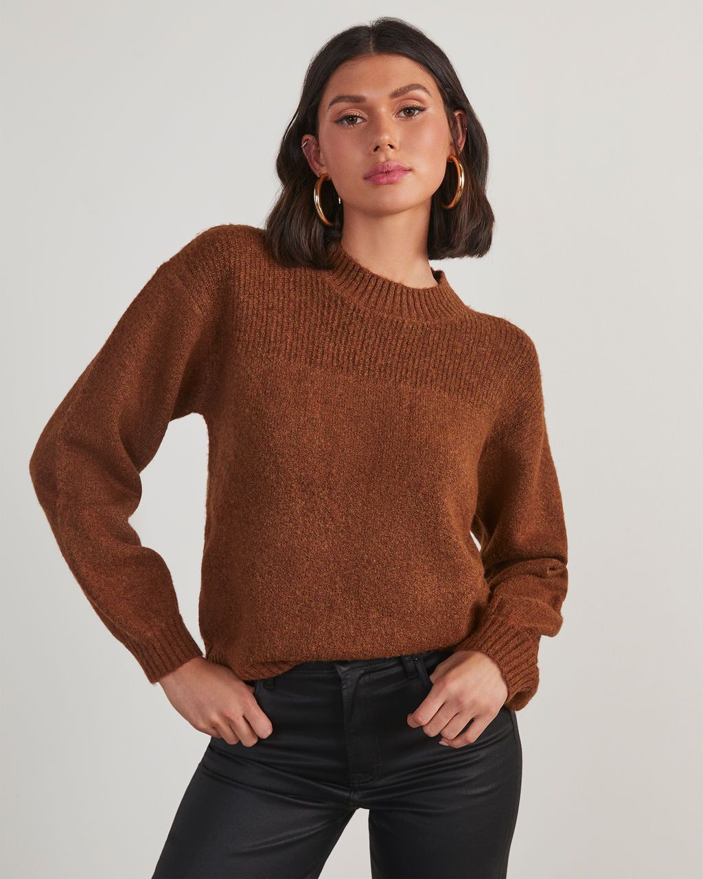 Alana Knit Pullover Sweater sold by Vici